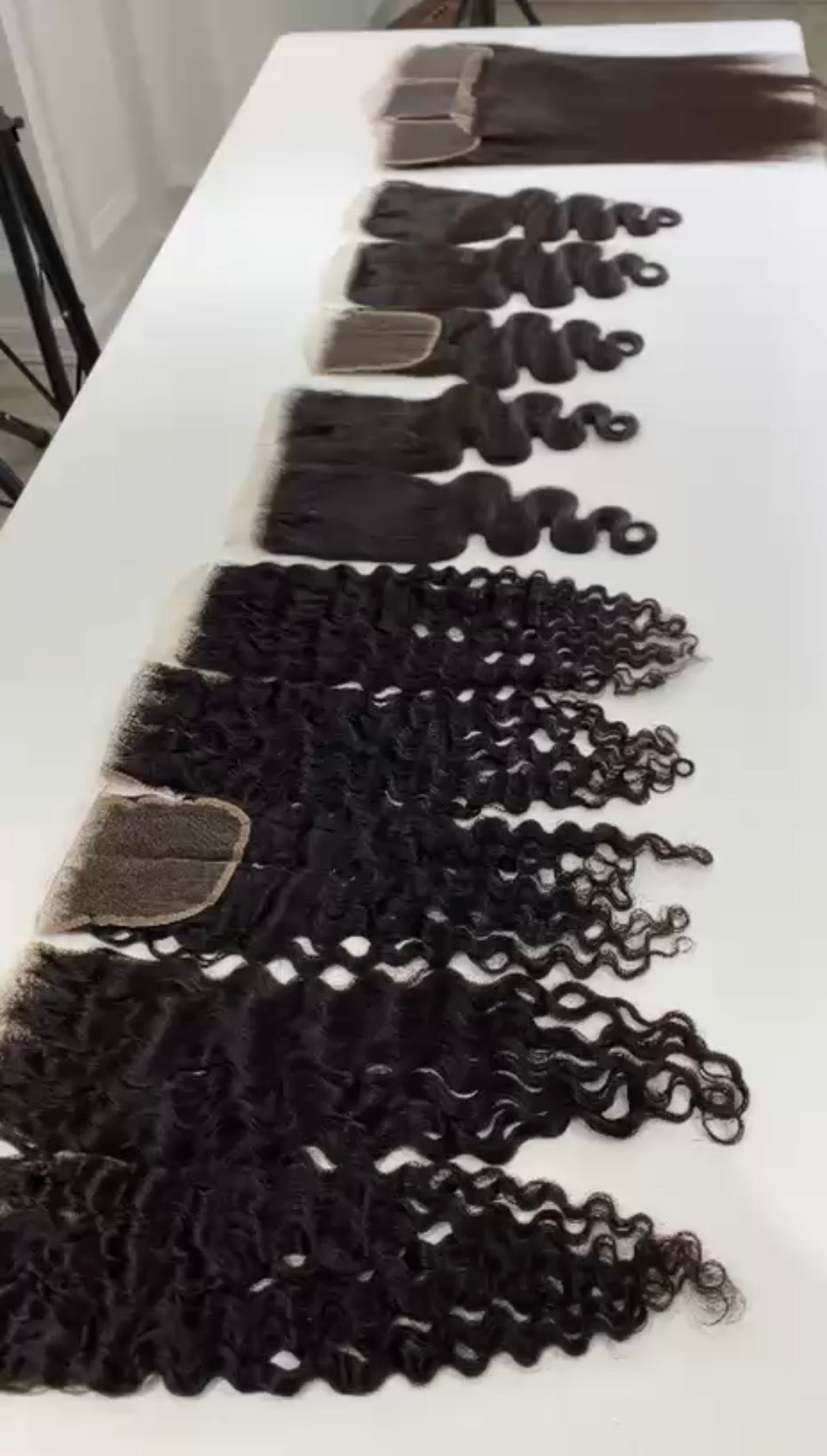 RAW TRESSE' 5X5 CLOSURES